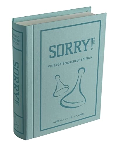WS Game Company Sorry!: Vintage Bookshelf Edition
