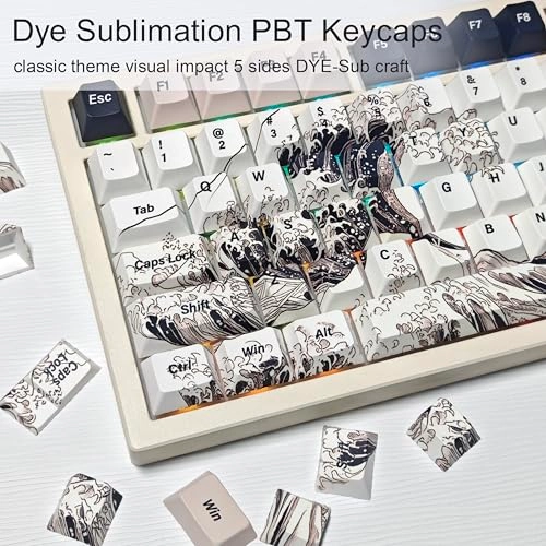 PBT Keycaps Set - US ANSI/UK ISO