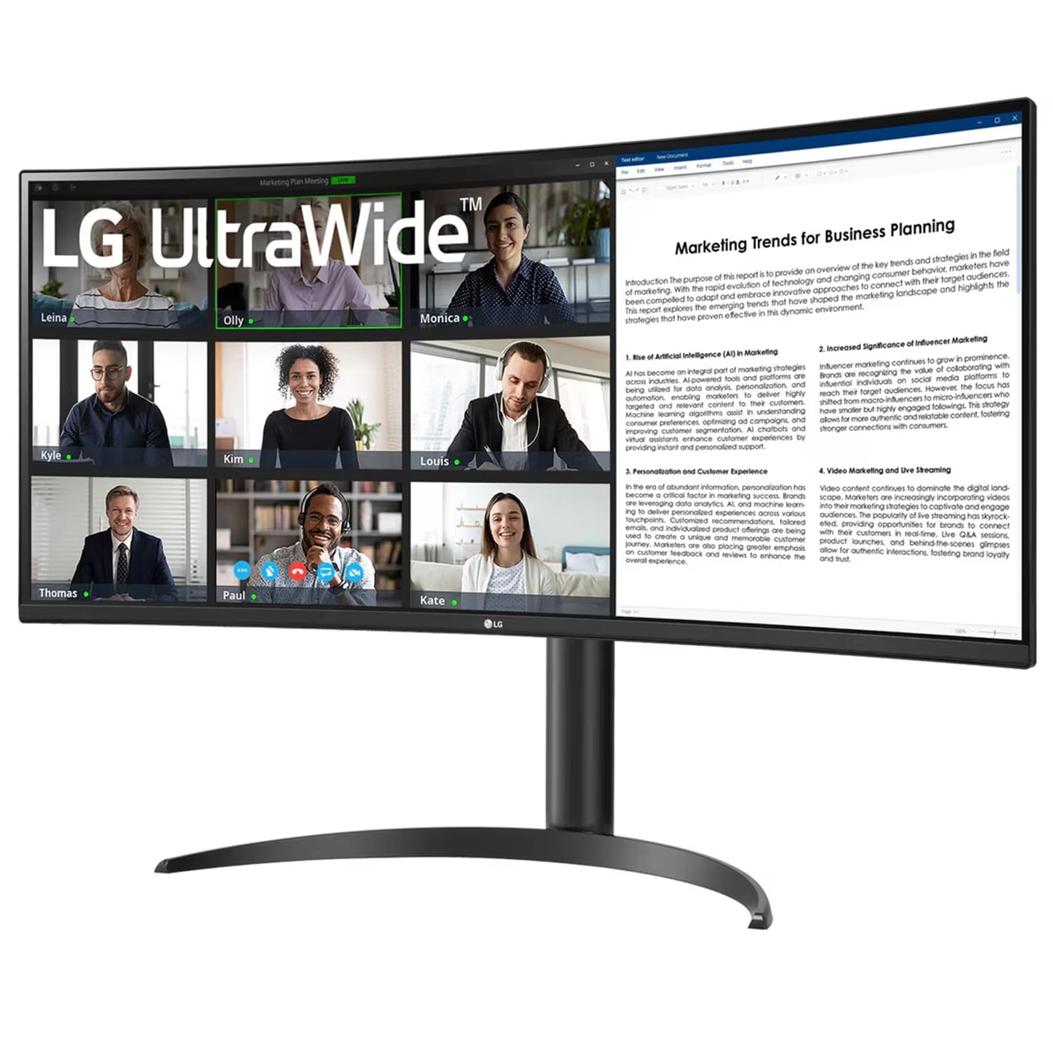 34WR55QC-B - 34 Inches 3440 x 1440