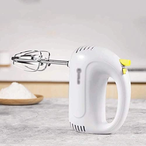 Handheld Electric Eggbeater - 5-Speed 150W Stainless Steel Whisks