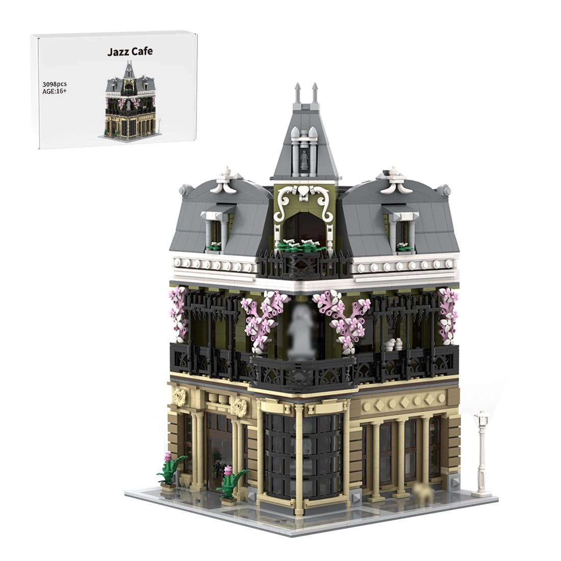 GoAssemb Jazz Cafe Street Scene - 3098 pcs