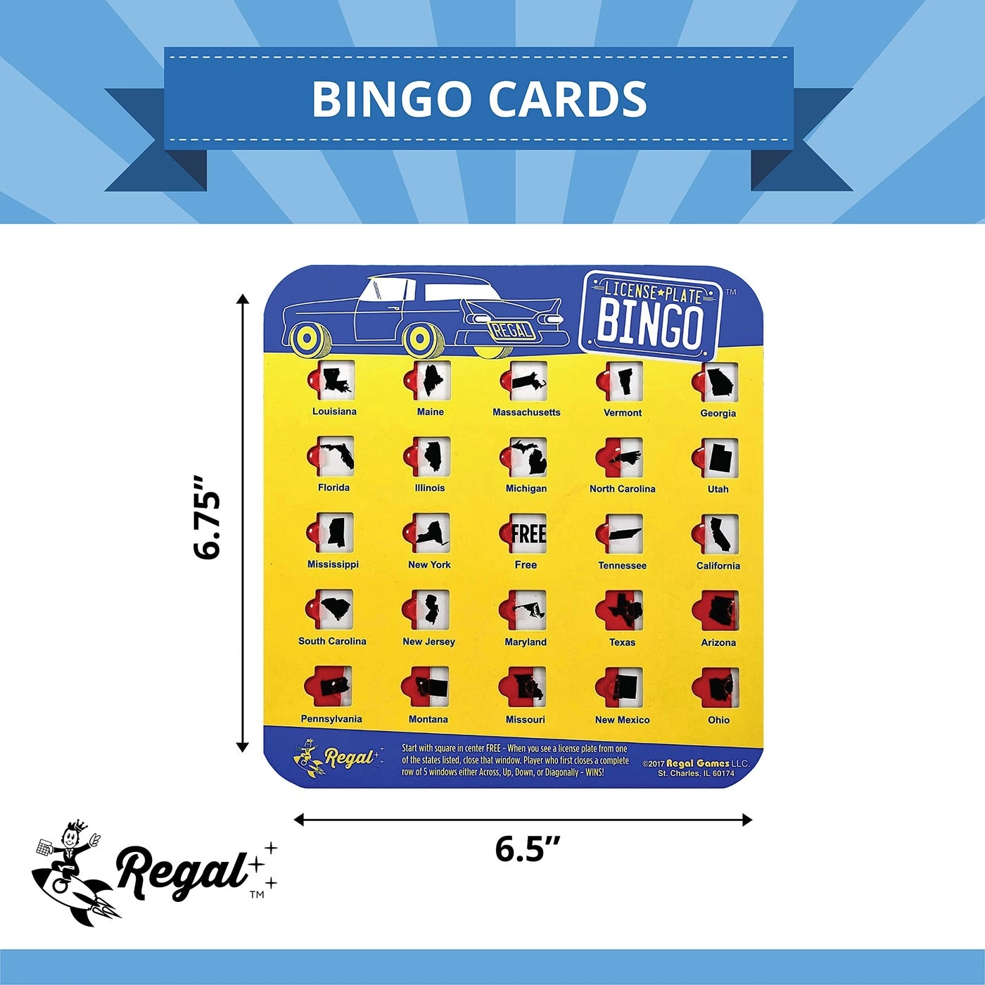 Finger-Tip Shutter Bingo Cards
