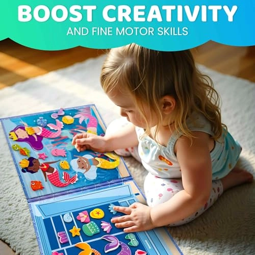 Magnetic Dressing Dolls - 3 years and up 35 pieces