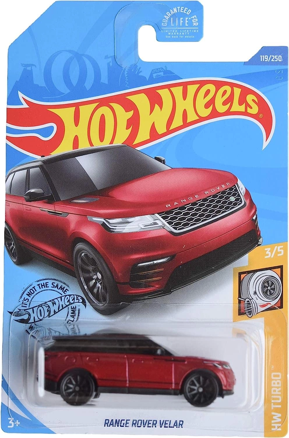 Hot Wheels Range Rover Velar - Turbo 35 red