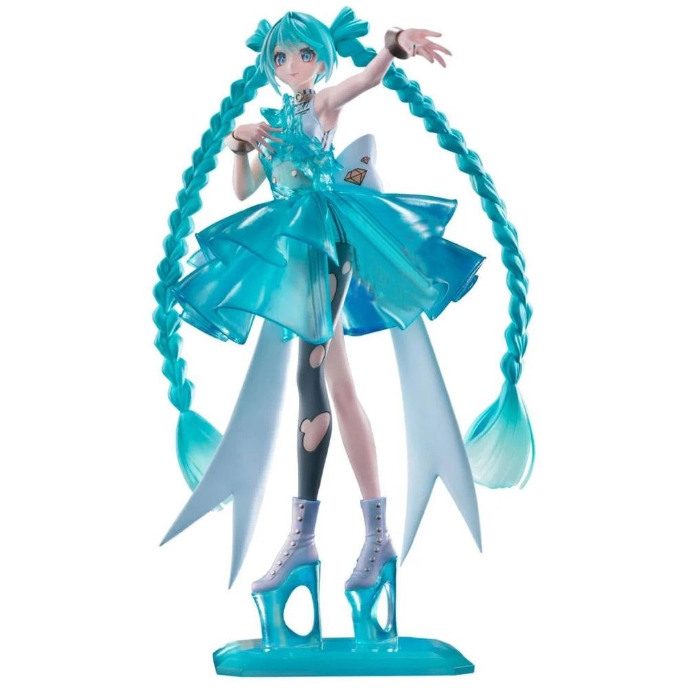 Banpresto Hatsune Miku - Hatsune Miku Evolve Clearluxe Emeraldgem - 28 cm (BP29326P)