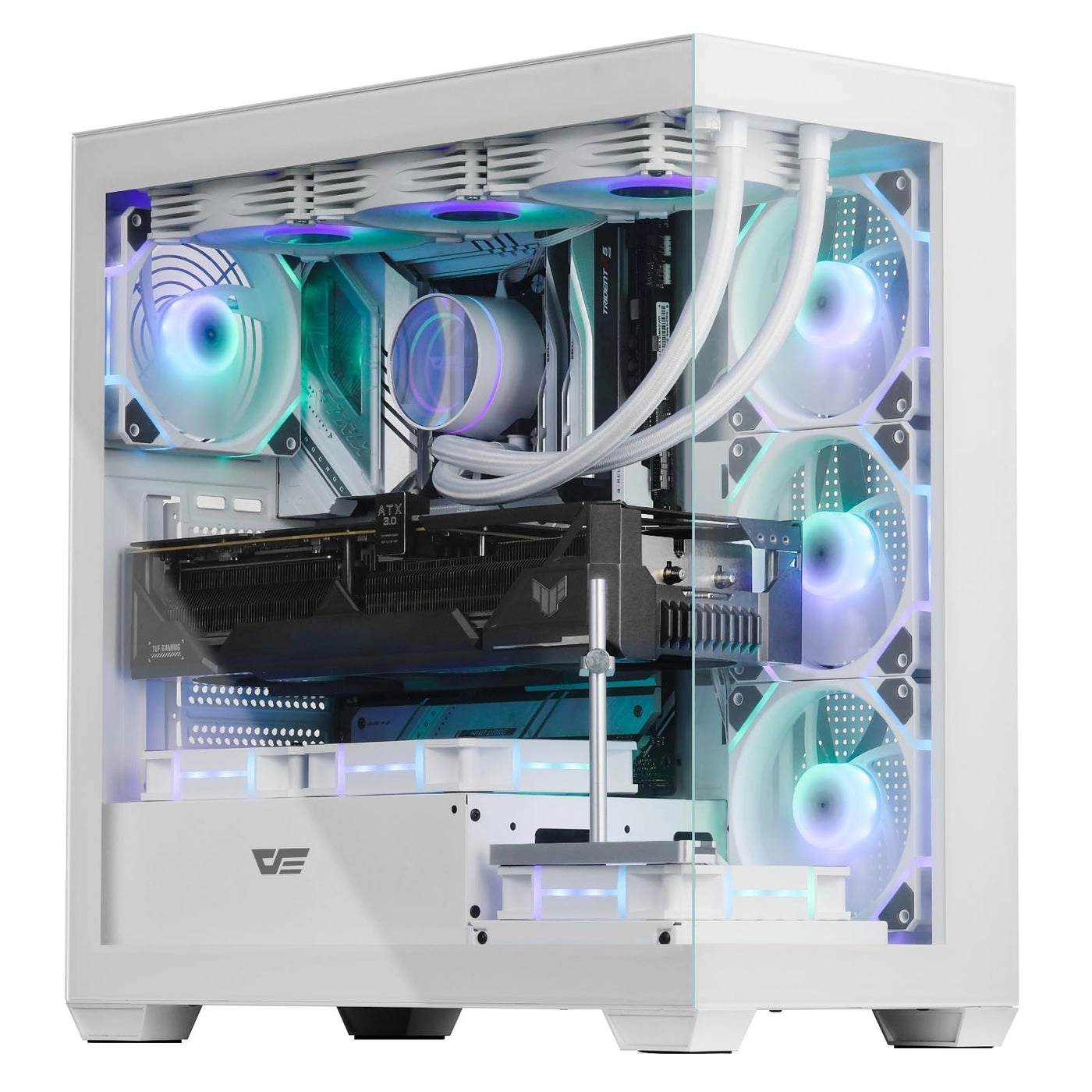 DS900G - curved tempered glass Mid Tower