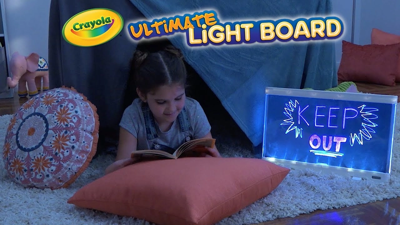 Ultimate Light Board Drawing - 6 Mini Washable Gel Markers