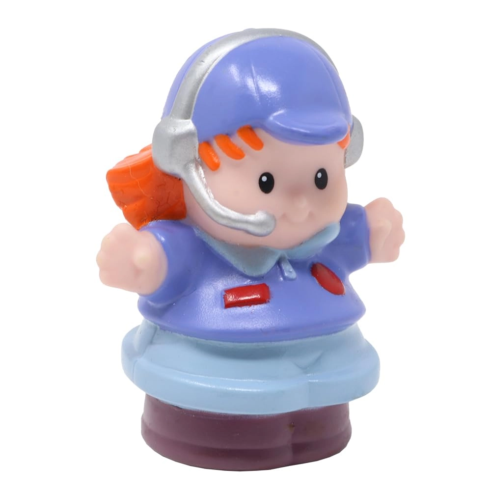 Fisher-Price Replacement Pilot Figure - Pilot with Red Hair Wearing a Headset (77859) 1 pcs
