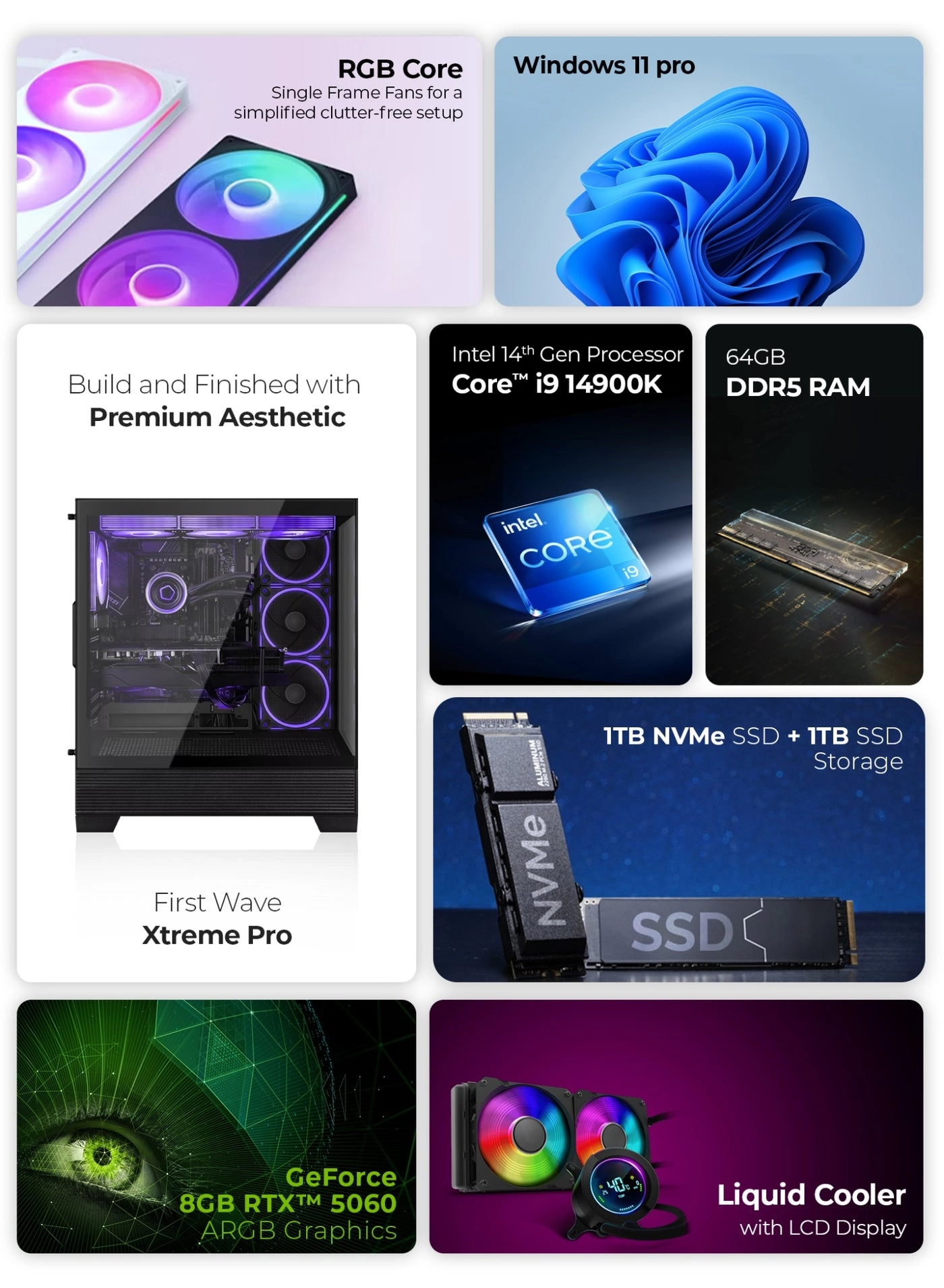 Xtreme Pro Workstation - i9-14900K 64GB 2TB