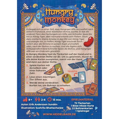 Hungry Monkey - Card Game (German)