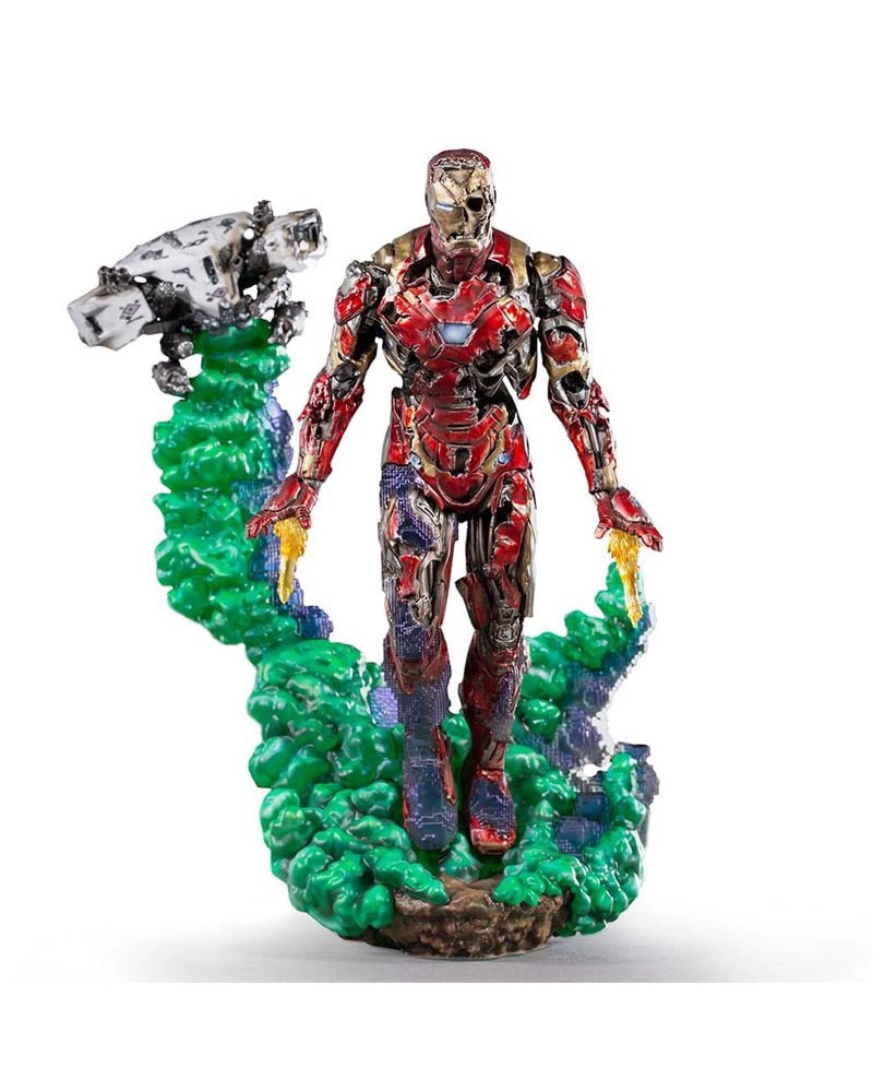 Iron Studios Iron Man - Spider-Man: Far From Home Illusion Deluxe Art Scale 1/10 - Limited edition Polystone Hand-painted