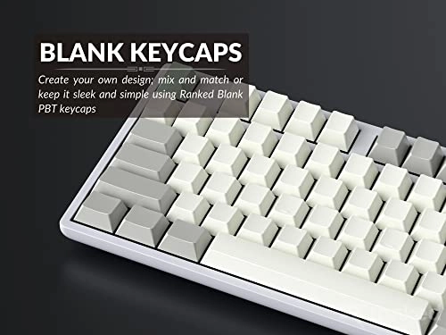 Blank Premium Keycap Set - US Wired
