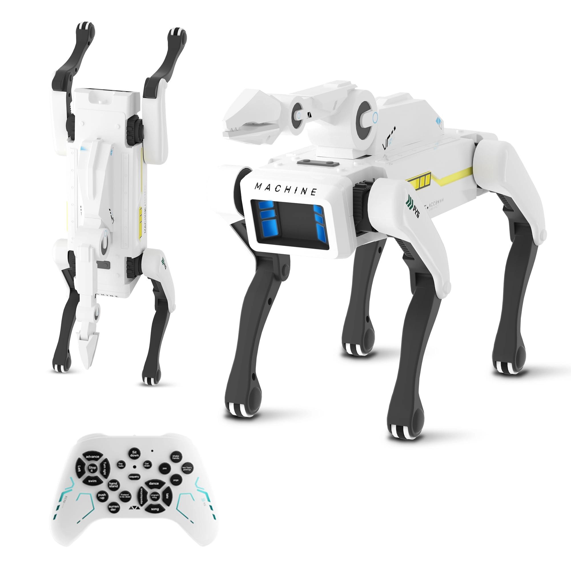 dingdongwu AI robot dog - 30+ Actions Voice Control