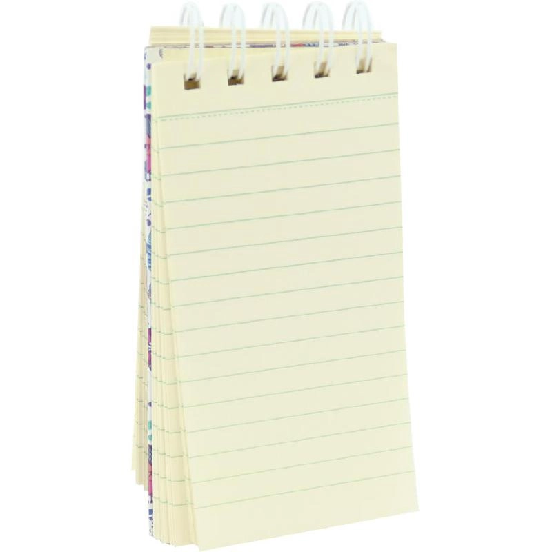 Memo Notebook A7 Spiral - Lined 60 Sheets