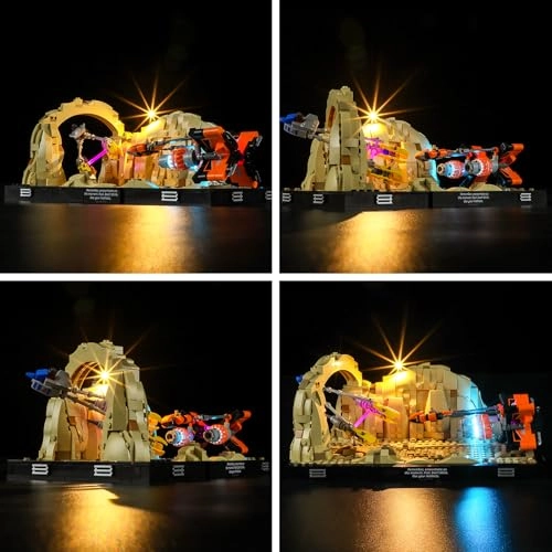 Led Lighting Kit for LEGO Mos Espa Podrace Diorama 75380
