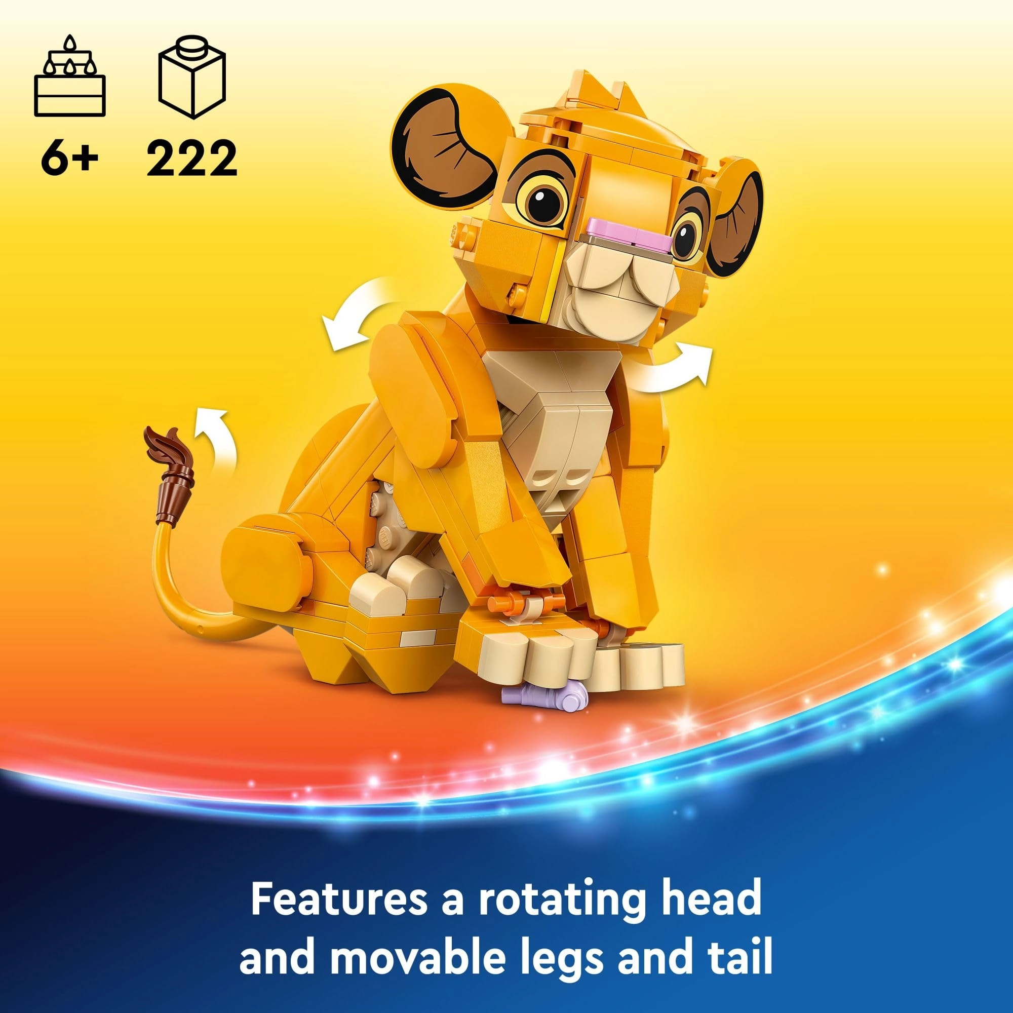 Disney Simba The Lion King Cub (43243) - Disney Collection