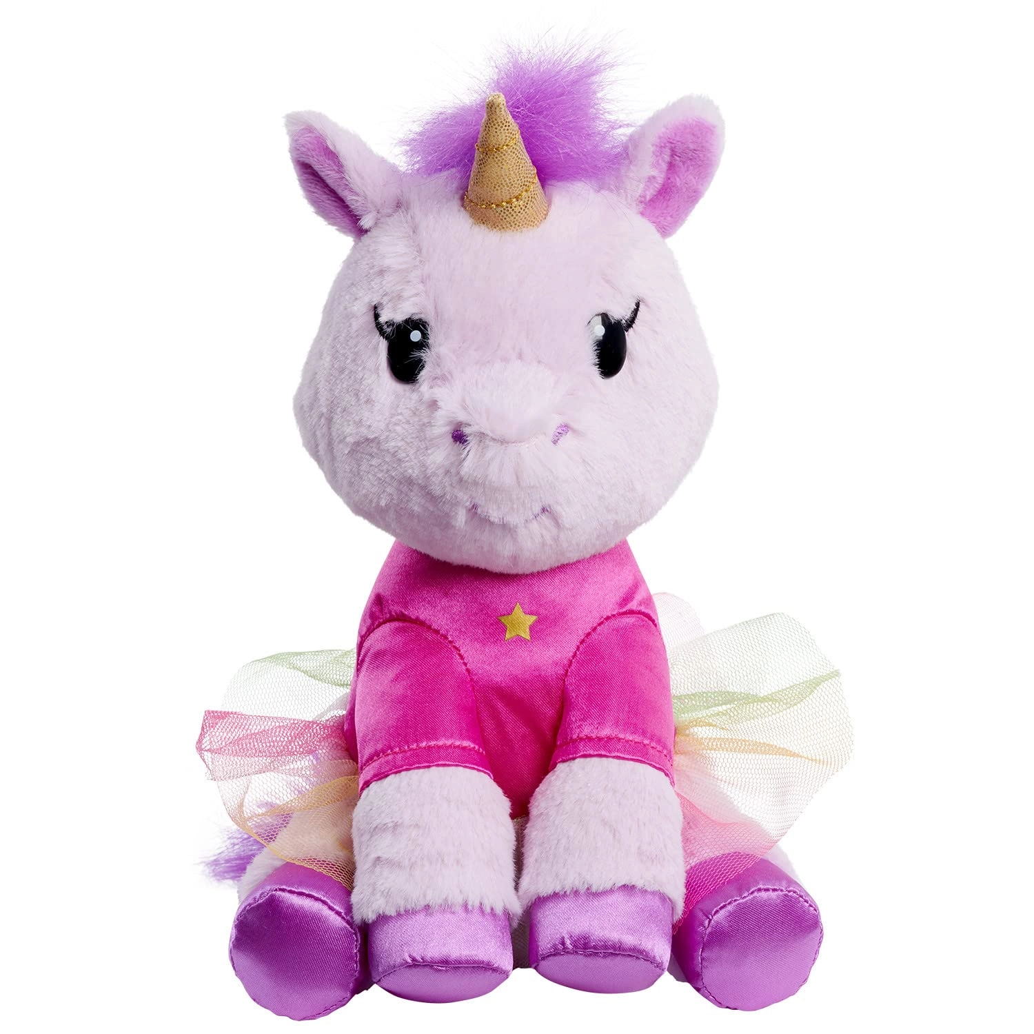 Just Play EK World Unicorn - 7-inch Pink Star Shirt