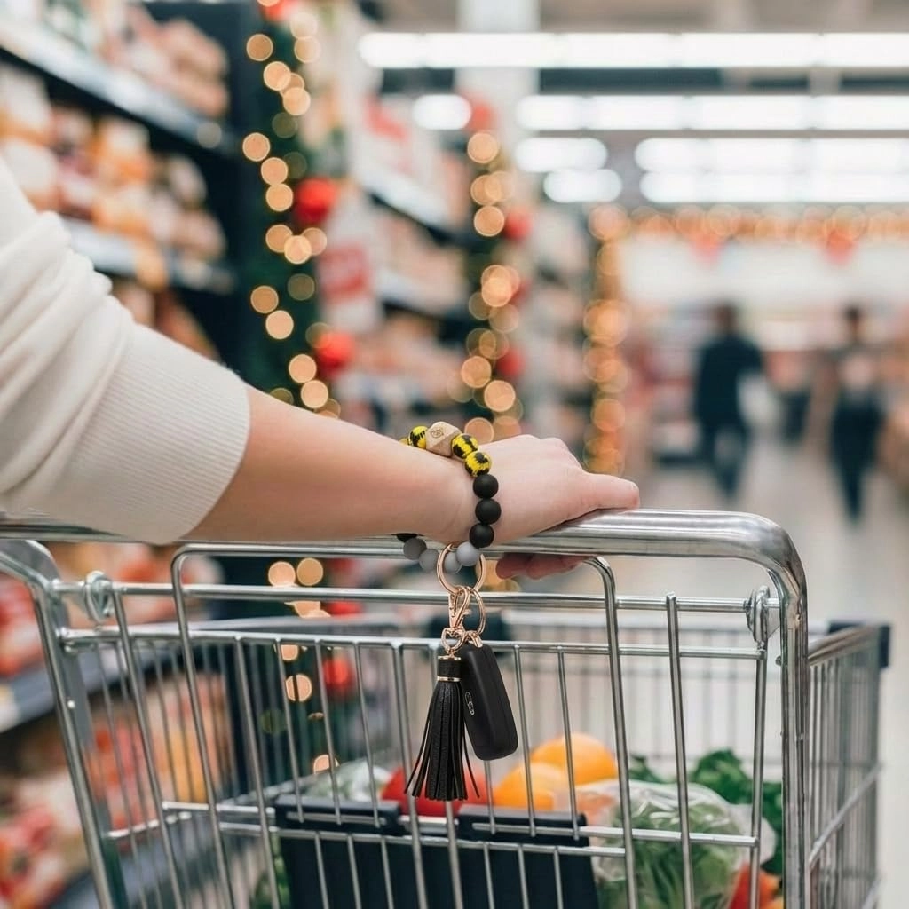 Key Ring Bracelet - Car