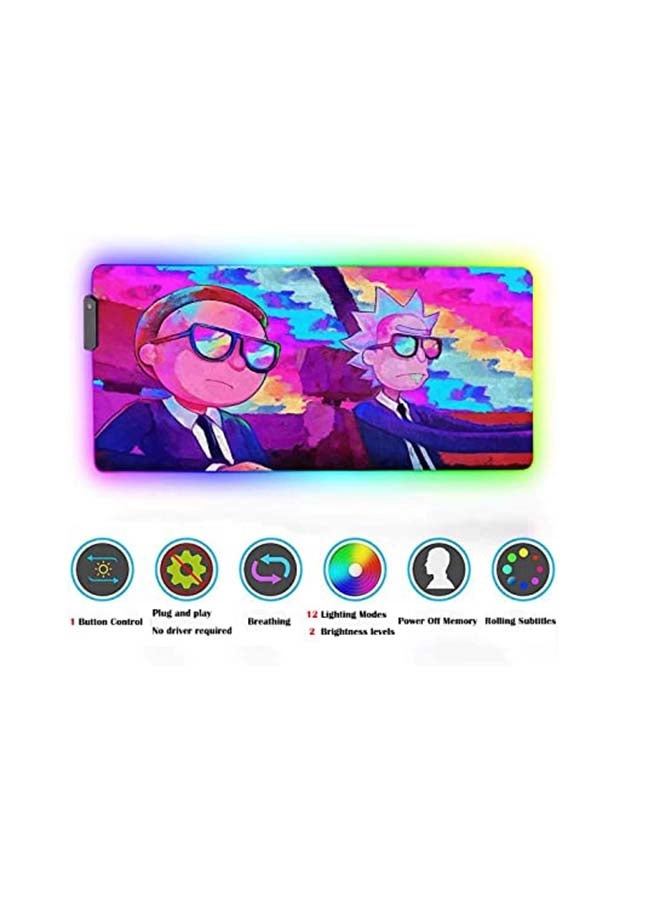 Rick And Morty Gaming Mouse Pad - 90x40 cm