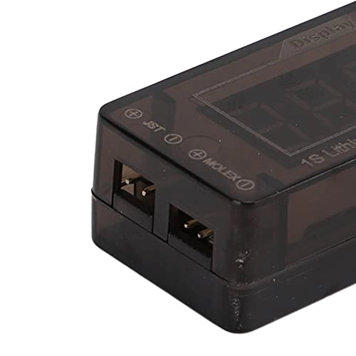 Lithium Battery Tester - 0.36" Red Digital Display