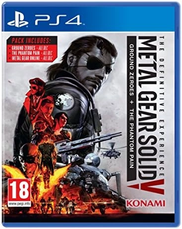 Konami Metal Gear Solid V: Ground Zeroes + Metal Gear Solid V: The Phantom Pain Definitive Experience - PlayStation 4