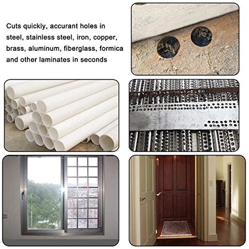 Drill Bit Hole Saws - 15pcs High Speed Steel