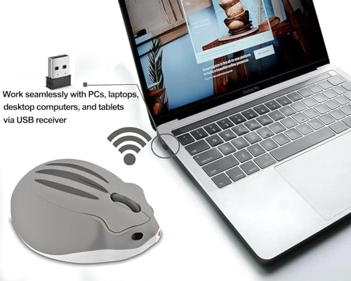 Hamster Shape Mouse - Wireless