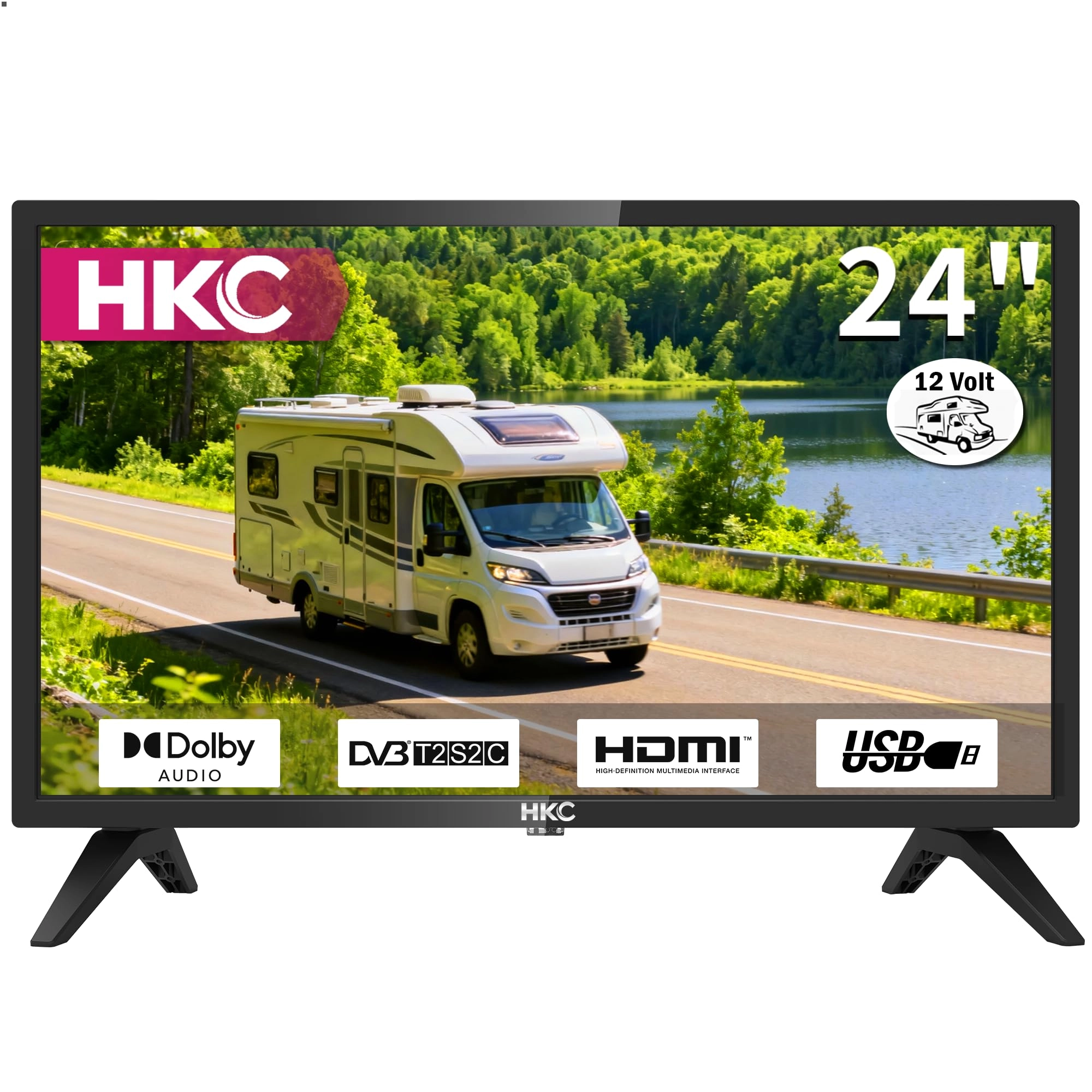 HKC RB24H2CU - 720p 24 inch