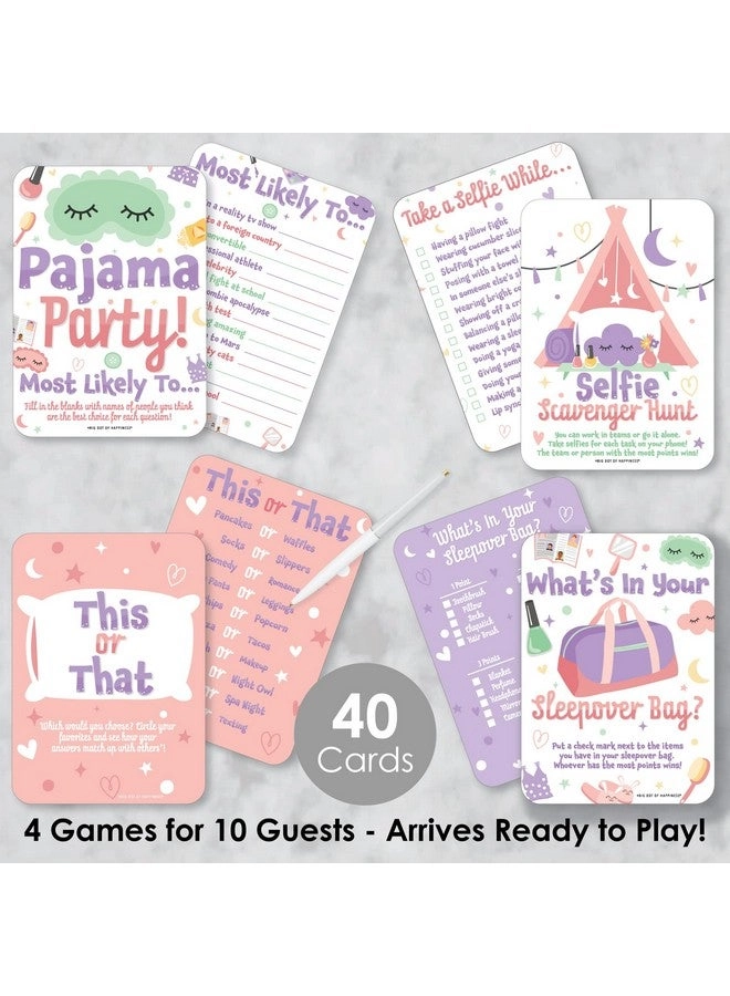 Pajama Slumber Party - 10 Cards Bundle