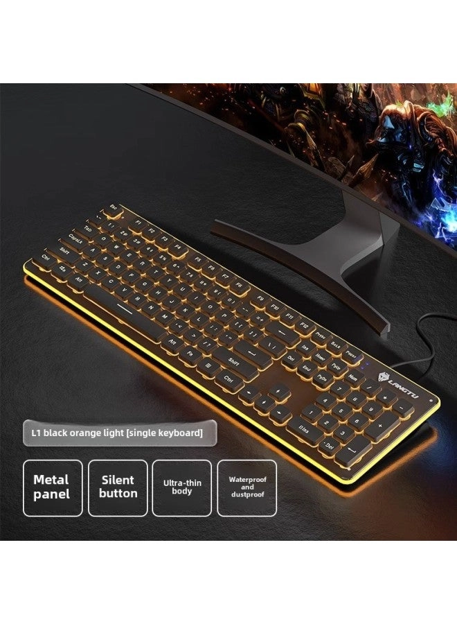 L1 Mechanical Feel Silent Keyboard - Wired/Wireless