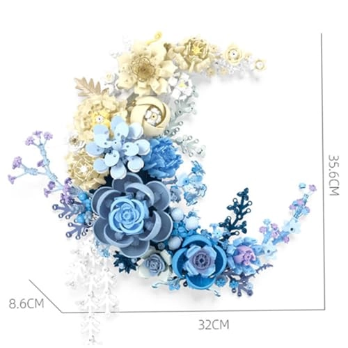 Flower Bouquet Building Set - 977pcs