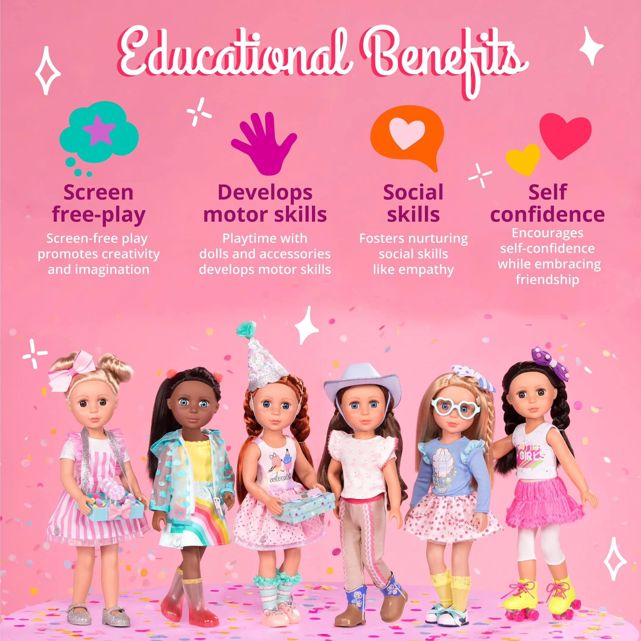 Torrei Fashion Doll - 14-Inch Multicolored Hair Blue Eyes Ages 3+