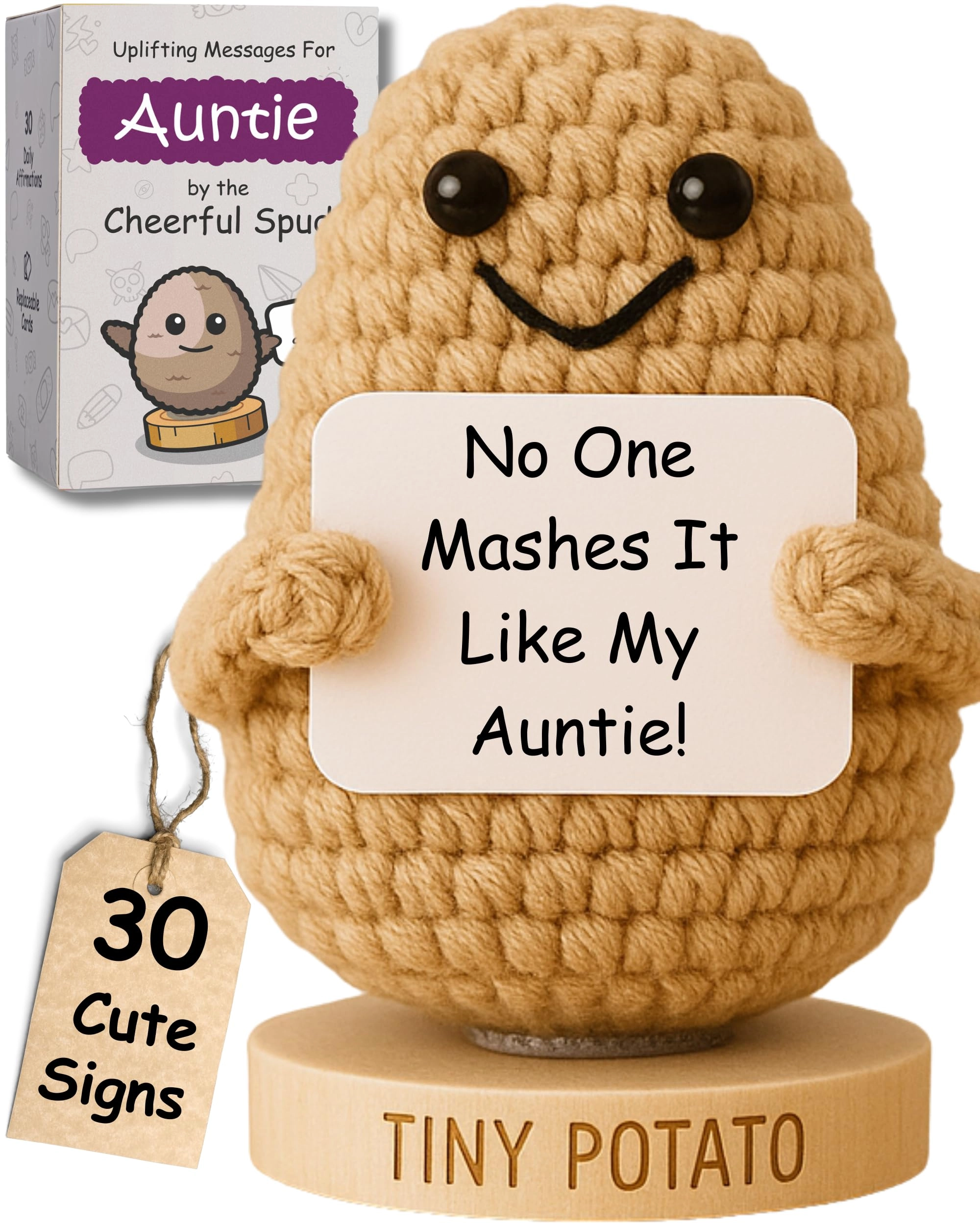 Got you a little something Auntie's Tiny Potato - Cotton
