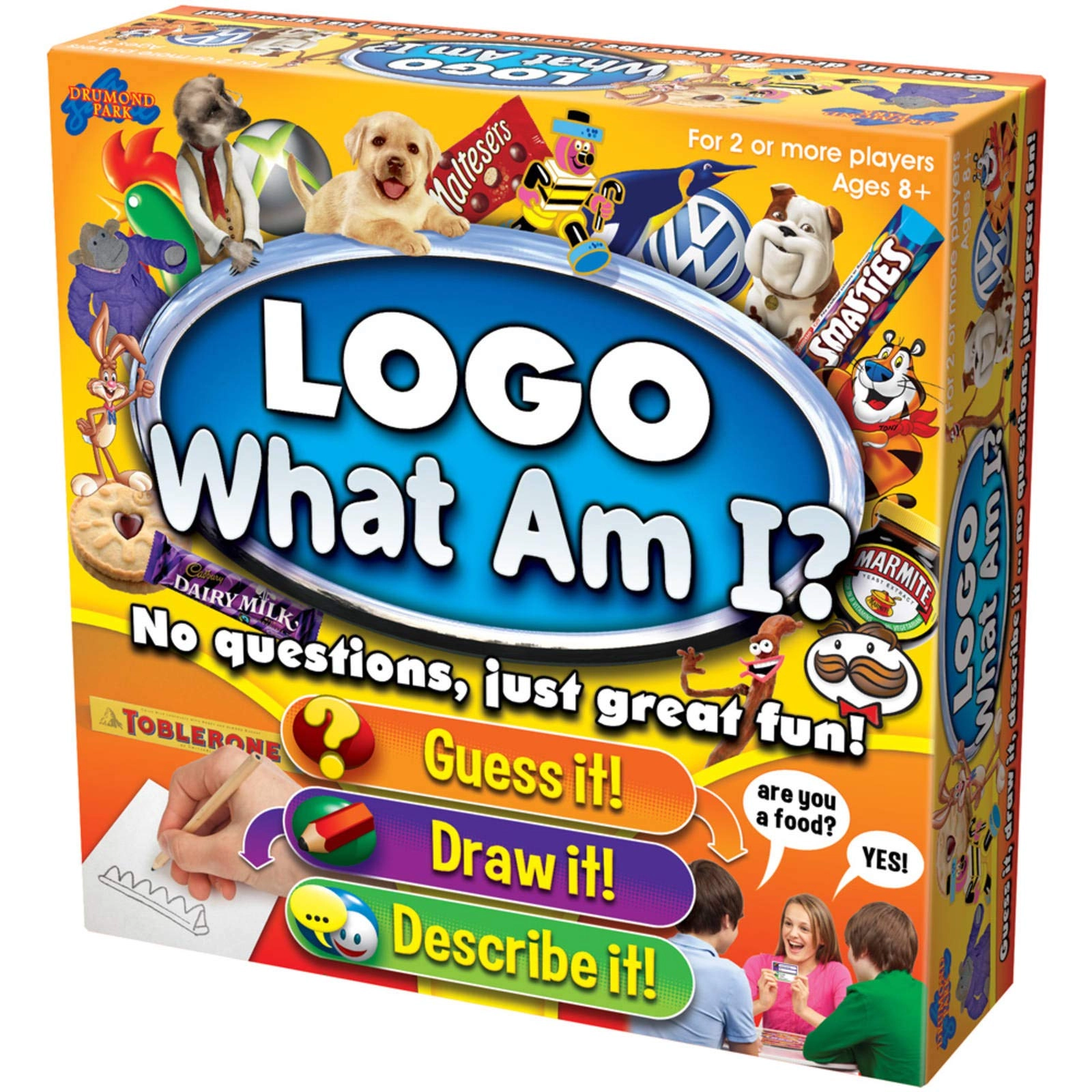 Drumond Park LOGO What Am I? - Family Board Game