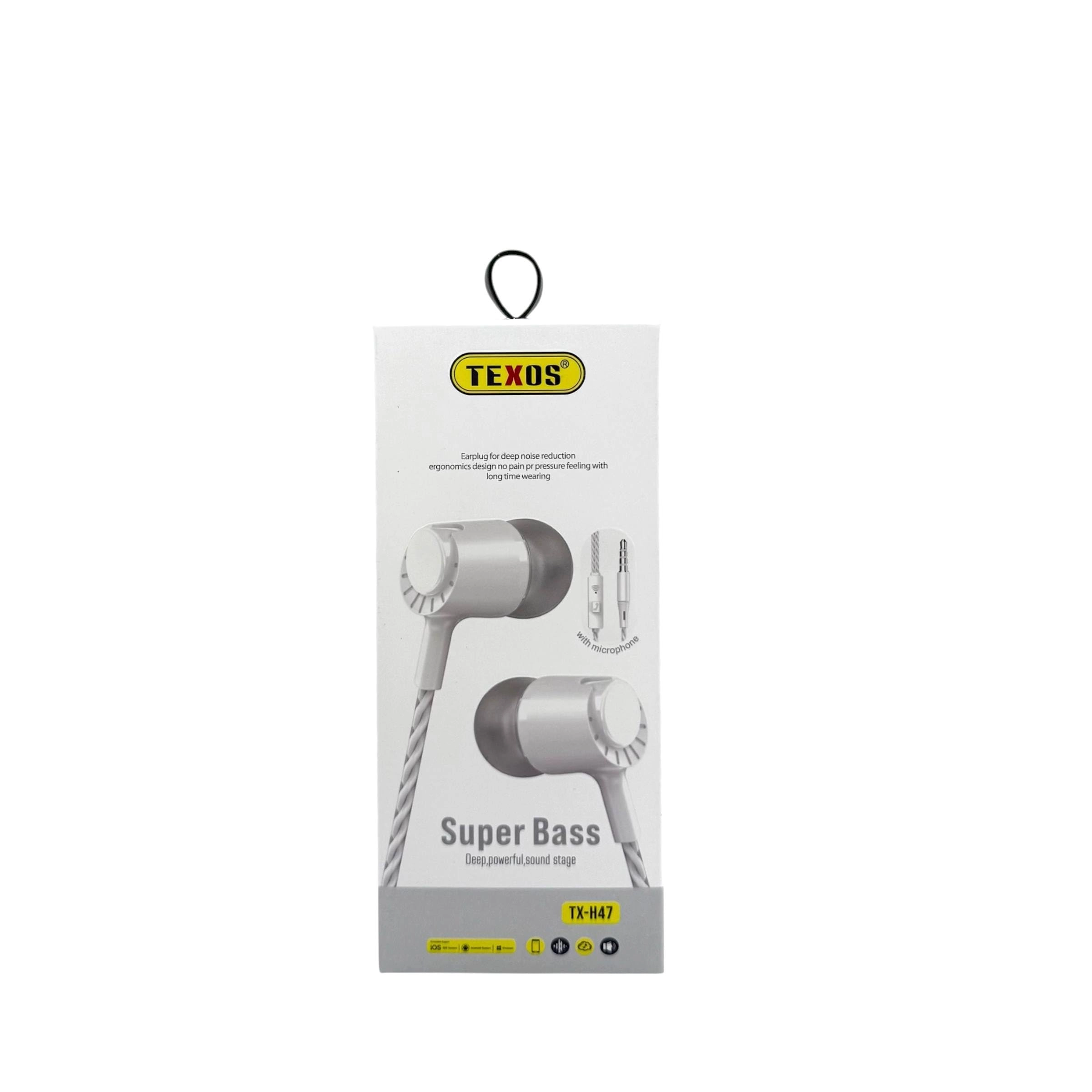 TEXOS TX-H47 Wired Earbud