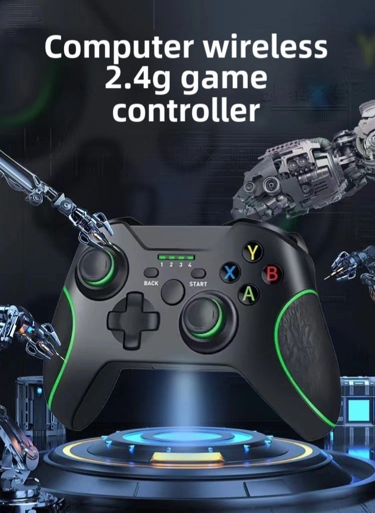 Wireless Vibration Game Controller - PC Steam Smart TVs Android game boxes