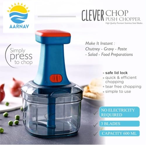 Clever Chop - 600ML 3 Blades