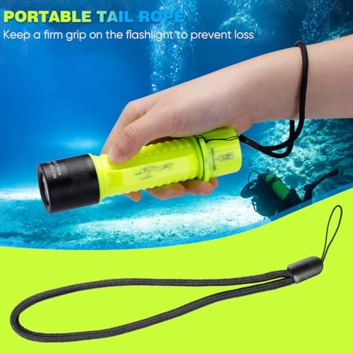 HCF1591A Diving Flashlight Rechargeable (1200lm) Pack