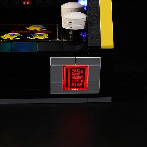 LED Lighting Kit for LEGO 10323 Icons PAC-Man Arcade Building Kits