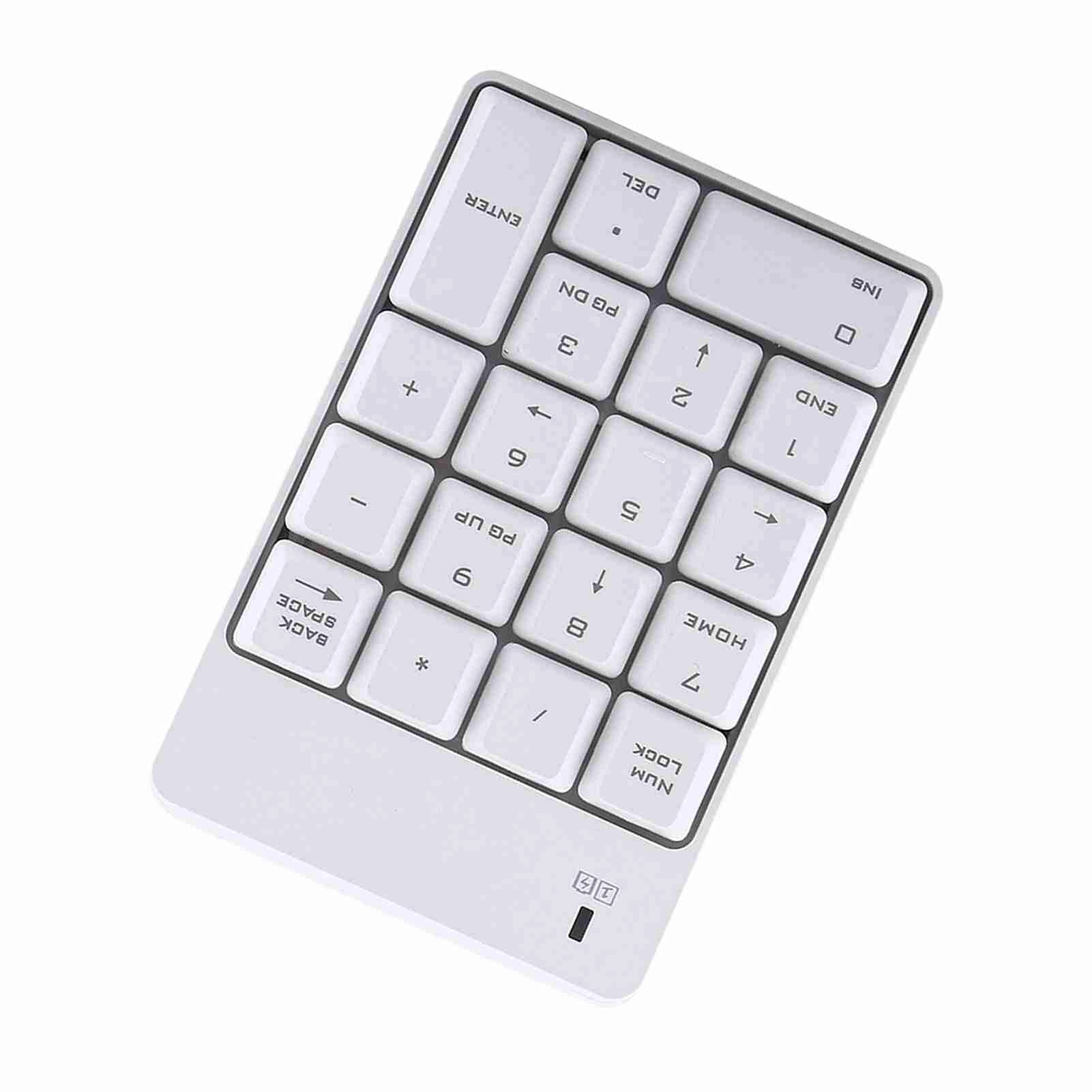 Cryfokt USB Numeric Keypad - Wireless 1 AAA White