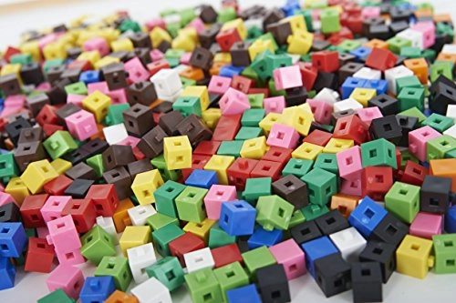 Interlocking Cubes - 3 years and up 1000 pieces