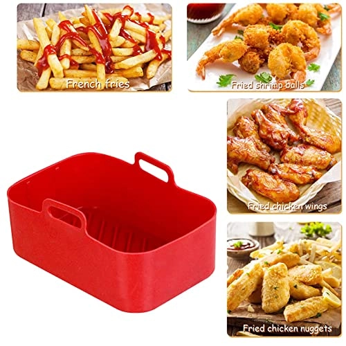 Air Fryer Silicone Pot - food-grade silicone 2 PCS