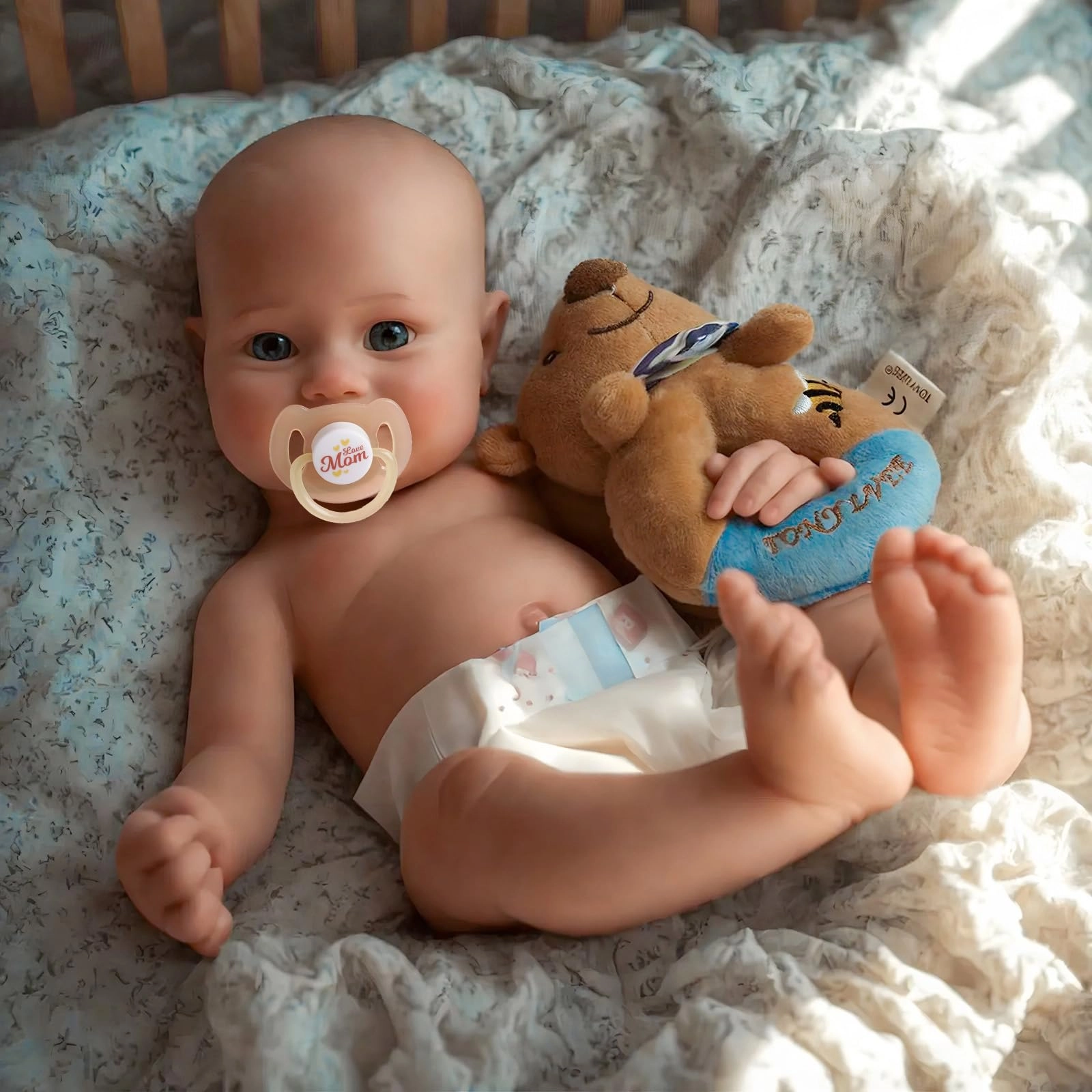 JIZHI maddie Reborn Baby Doll - 16 Inch Silicone Ages 3+