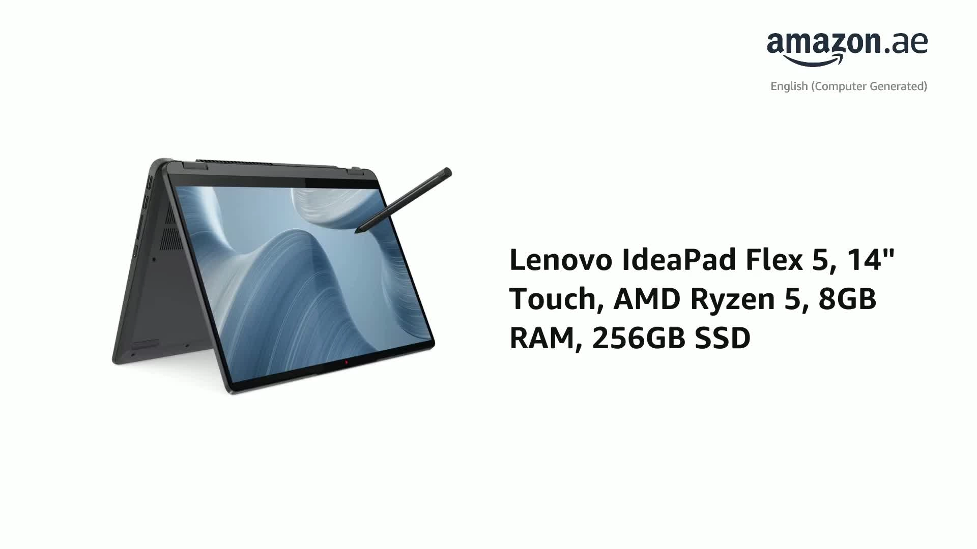 Ideapad Flex 5 - 14'' Ryzen 5-5500U 8GB 256GB SSD