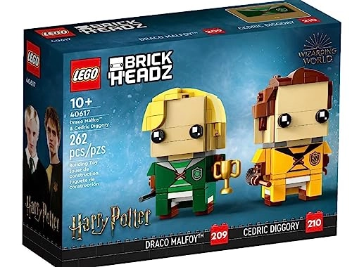 Harry Potter Draco Malfoy & Cedric Diggory - BrickHeadz