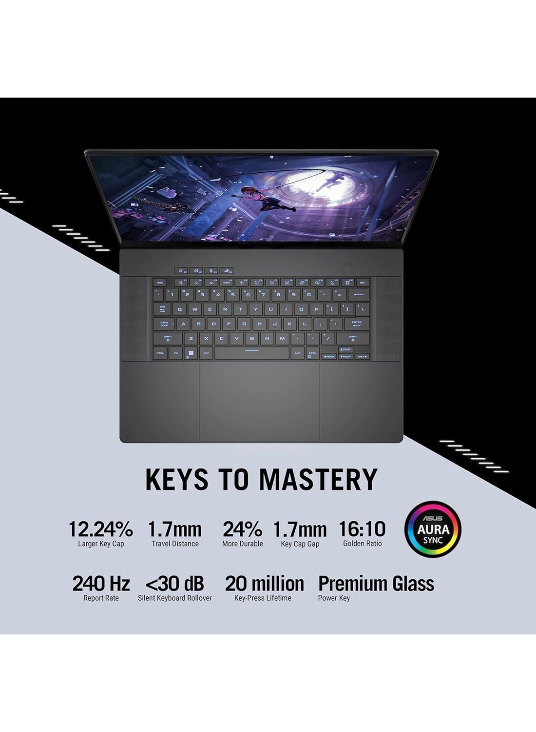 ROG Zephyrus G16 GU605CX - 16'' Core Ultra 9 285H 64GB DDR5 2TB SSD