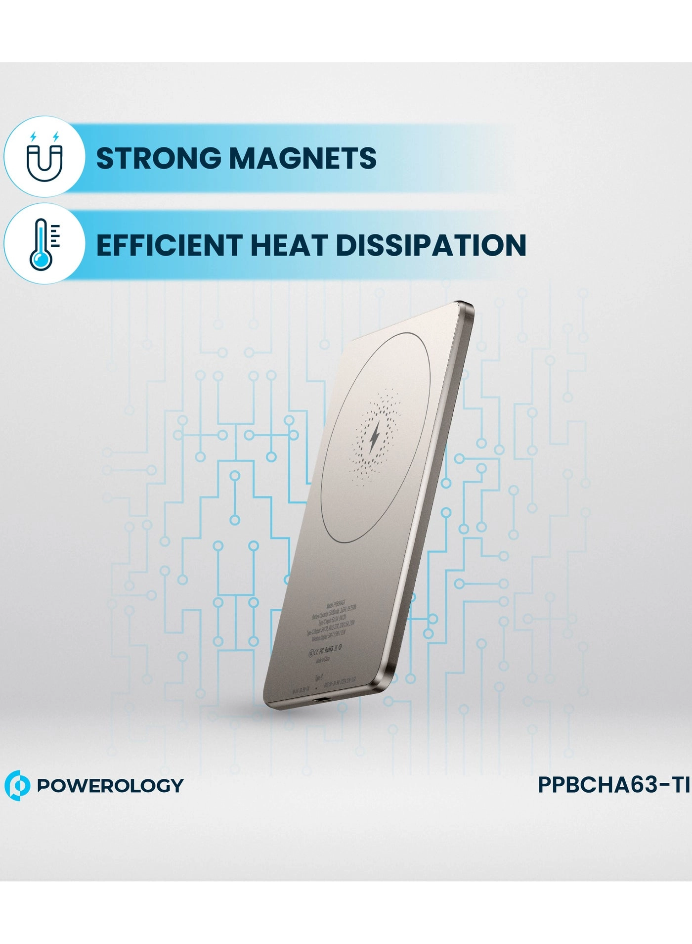 PPBCHA63-GY - 5000mAh 15W