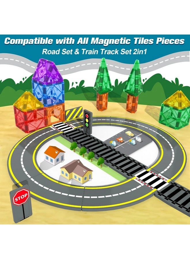 Magnetic Tiles Road & Train Track Expansion Pack - Vehicle