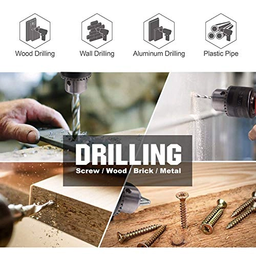 Multifunction Handheld Drill - 10mm 300W-400W 2600 RPM