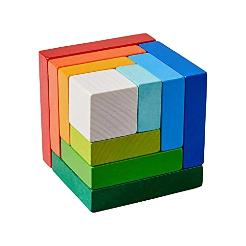 Rainbow Cube - 12m+ 10 pieces